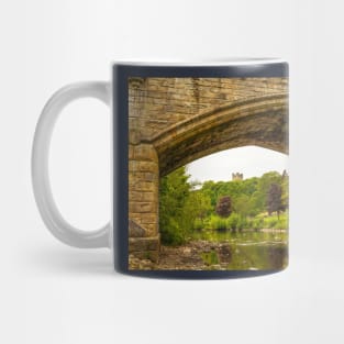 Richmond Castle, Yorkshire Dales, UK, Under Mercury Bridge Mug